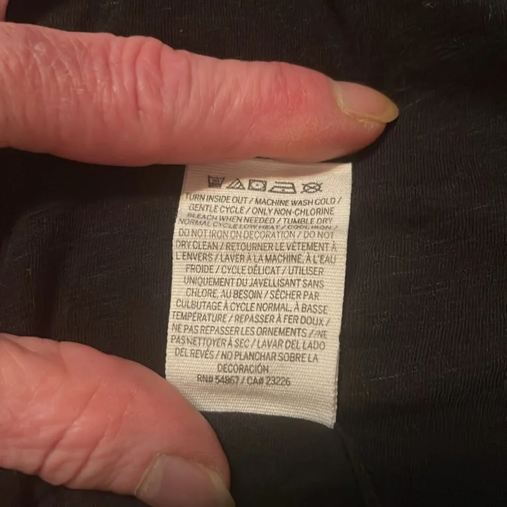 Victoria Secrets PINK Racerback Tank Top Black w/Pink Stripes Size XS - Picture 6 of 6